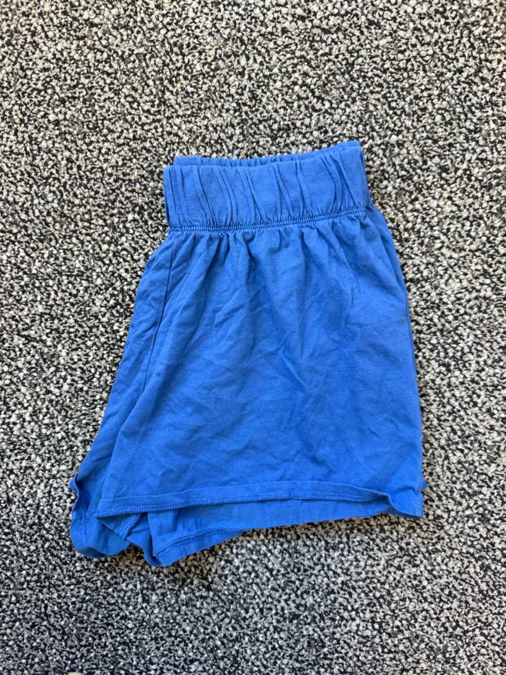 Old Navy Royal Blue High-Waist Elastic Shorts